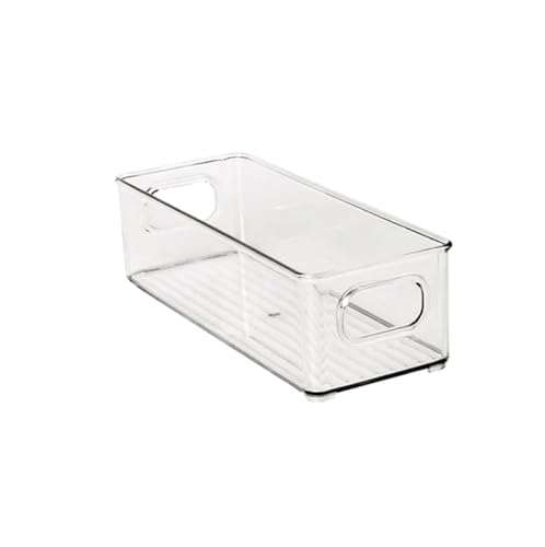 Caja para el frigorífico transparente con diseño apilable de organizador para verduras