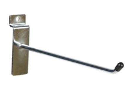 Lamellenwand Paneele Haken einfach 10cm (10 Stück)