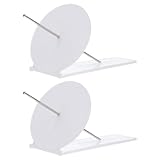 ifundom Orologio Solare Equatoriale in Plastica 2 Pezzi Giocattolo Educativo Strumento di Misurazione per Scuola e Apprendimento Scientifico