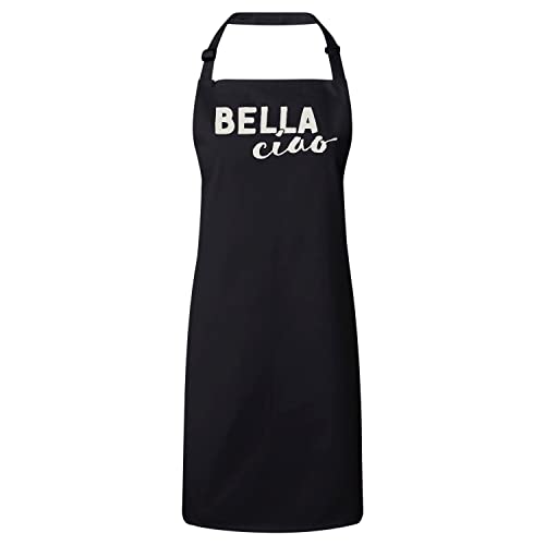 Tablier cuisine Bella Ciao femme pour préparer vos recettes italiennes
