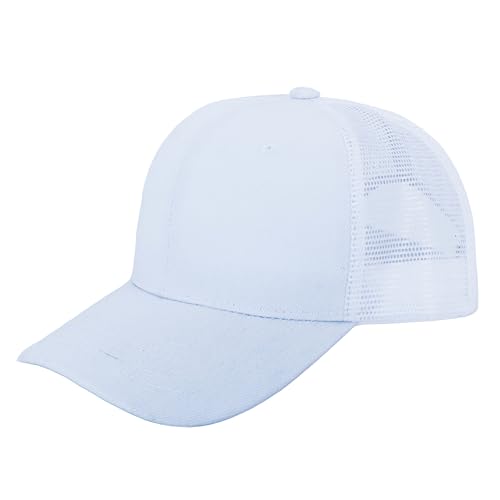 Image of ZH 12 Pack Mesh Trucker Hats, Bulk Baseball Caps for Men and Women, Trucker Cap Wholesale