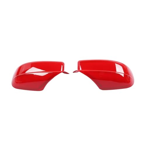 Coque rétroviseur Dodge Charger rouge en plastique ABS rigide