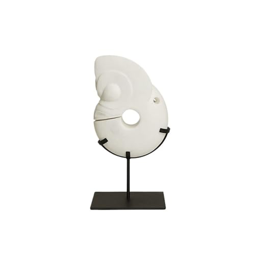 Sculpture de table statue jade artisanale objet de transmission familiale - 2