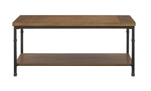 Linon Rhett Coffee Table, Black #TOP3