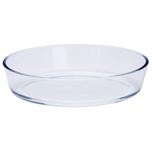 Plat ovale en verre borosilicate pour four et micro-ondes HANABASS - 2