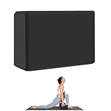 MBHKRRS 9"x6"x3" Yoga Blocks, Soft Non-Slip Surface Premium Foam Blocks, Supportive, Lightweight, Odor Resistant, Yoga Accessories for Pilates Meditation General Fitness Stretching Toning (black-1 Pack)