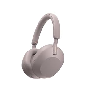Sony WH-1000XM5 The Best Wireless Noise Canceling Headphones with Auto Noise Canceling Optimizer, and Crystal Clear Hands-Free Calling, Smoky Pink