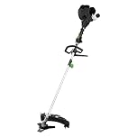 Ribimex Decespugliatore a Scoppio 25 cc, Motore 2 Tempi 750 W, Lama a 3 Denti e Tagliabordi con 2 Fili in Nylon, Impugnature Regolabili, Serbatoio 0,5 L, Imbracatura e Accessori Inclusi - PRDEBT251/IT