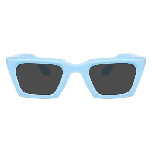 Image of ARICKS Vintage Square Cat Eye Sunglasses Women Retro Trendy Sunglasses