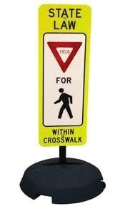 Accent Printing & Signs Tip 'N Roll Portable Sidewalk Sign #TOP10