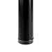 DuraVent 6DBK-TL DuraBlack Single Wall Telescoping Black Finishing Stove Pipe to Vent Smoke and Exhaust, 48 to 64 Inches Long by 6 Inch Diameter