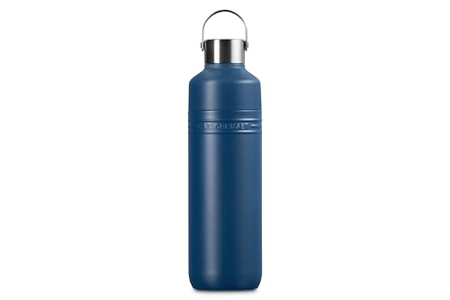 Image of Le Creuset Stainless Steel On The Go Water Bottle, 33 oz., Deep Teal