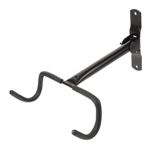 MUCKLILY Wall Hook Bike Wall Mount Rack Outdoor Garage Organization Hooks Rack for Garage Mounted Bicycle Rack Bike Hangers for Garage Wall Mount Bike Hook Bike Wall Mounts Steel Black