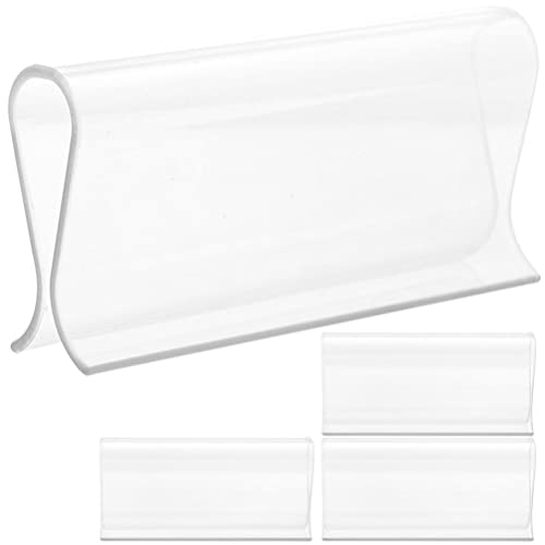 DOITOOL Pinzas de Fijación para Cortinas Enrollables, 4 Piezas de Plástico Compatibles Persianas sin Cuerda, Ideales para Apartamentos y Hoteles