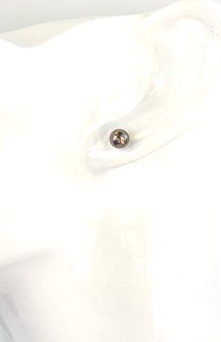 Titanium Ball Earrings - 6Mm With Post 100% Hypoallergenic For Sensitive Ears (6Mm) #TOP2
