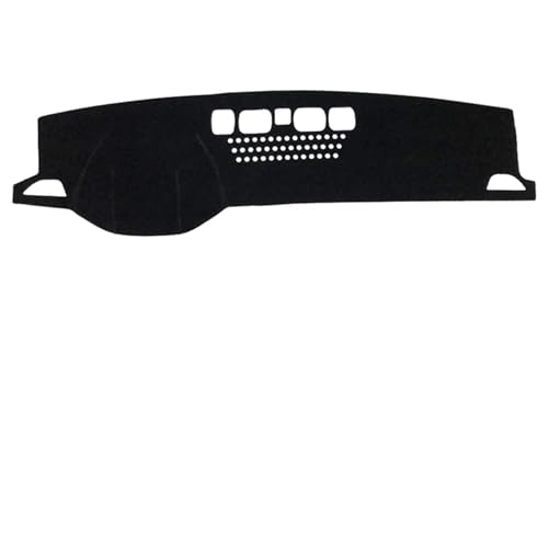 Dashmat pour KIA Cerato LD 2004-2009 : tapis de tableau de bord noir antidérapant protection UV