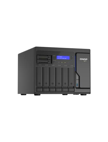 Image of QNAP TS-h886 8 Bay Enterprise NAS with Intel Xeon D-1622 CPU and Four 2.5GbE Ports