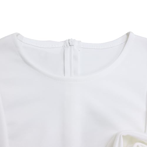 Image of Women Short Sleeve Office Pencil Dress Wedding Guest Church Floral Semi Formal Business Bodycon Midi Dresses