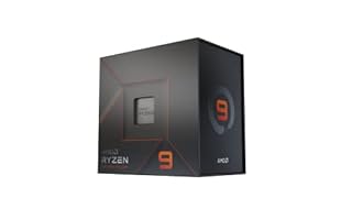 AMD Ryzen 9 7900X Prozessor, 12 Kerne/24 Threads, Zen 4 Architektur, 76 MB L3 Cache, 170 W TDP, bis zu X.X GHz Frequenz Boost, Sockel AMD 5, DDR5 und PCIe 5.0, Schwarz