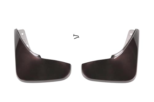 Image of GM Accessories 23180051 Front Molded Splash Guards in Dark Chocolate Metallic