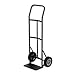 Safco Products Tuff Truck Continuous Handle Hand Truck - 400 lbs. Capacity -Black Powder Coat Finish - with Flow-Back Handle Design - Heavy-Gauge Tubular Steel Frame. for Moving Storage and More