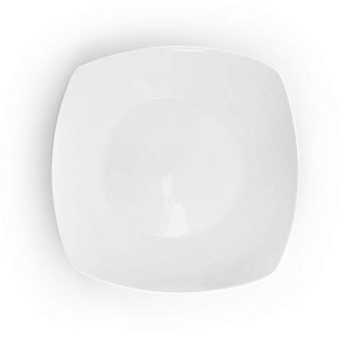 Elama GLOSSY White Porcelain Dish Dinnerware Set thumb #5