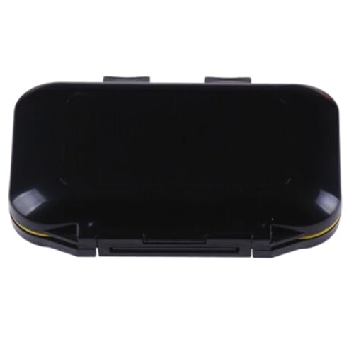 Estojo Para Anzol Argola Girador Snap A Prova D'agua (Preto)