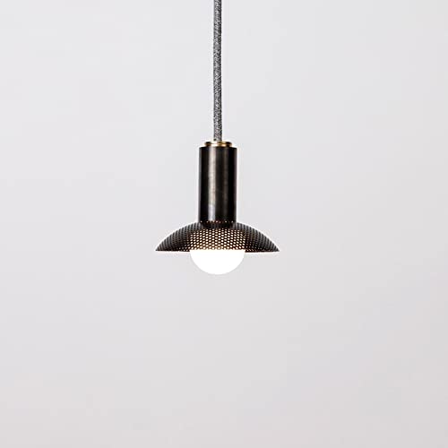 Lampe suspendue design vintage en verre ciselé luminaire de salon