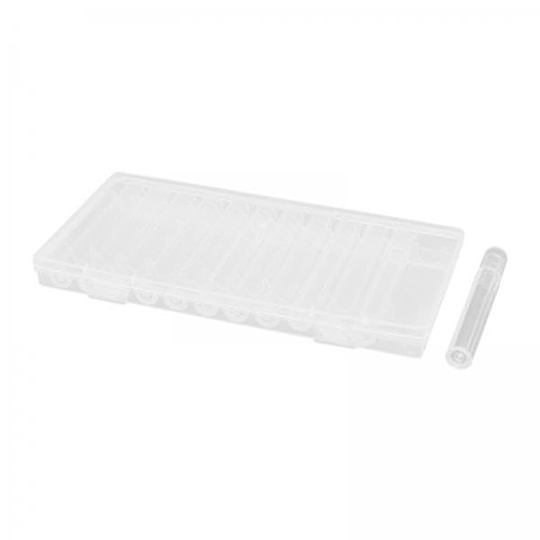 2xNail Art Accessories Storage Case Clear Embroidery Box for Beads Rhinestones transparent-image-28