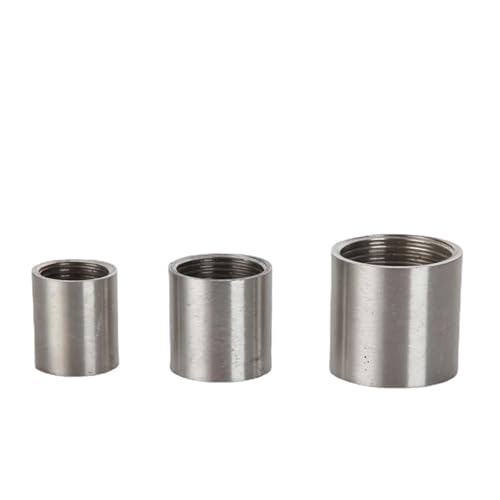 Manguito de acero 3/4 hembra con rosca interna para conector de tuberías 2