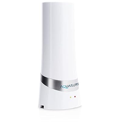 Aquasure Dash Series Countertop Drinking Water Filtration System with 0.5 Micron Micro-Ceramic Carbon Block (White)