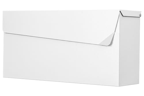 Image of KYODOLED Wall Mount Mailbox for Outside, No Lock, 14.56 in, White
