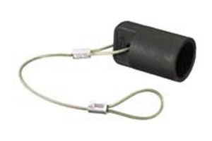 Cap, Black, 300/400A Female Single Pole
