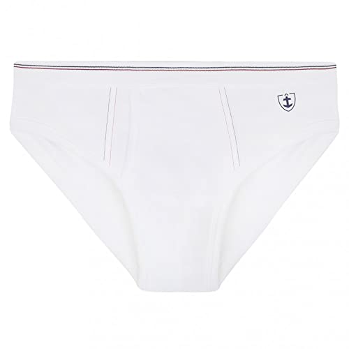 MARINER - Slip a vita bassa aperto 100% cotone MARINER - colore - Bianco - Taglia - 4/Large