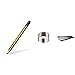 Staedtler Noris Digital Jumbo 180J 22-1 EMR Stylus con gomma morbida digitale & Set di mine di ricambio per matita Noris con attrezzo d’ausilio Noris Punte di ricambio digitali