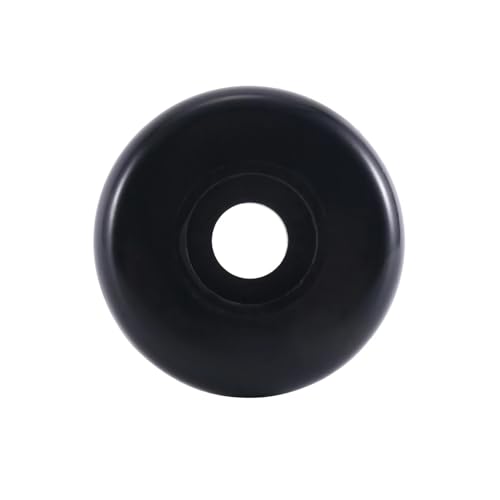 55Mm X 18Mm Luggage Suitcase Replacement Wheels, PU Swivel Caster Wheels Carbon Steel Bearings Repair Kits Black