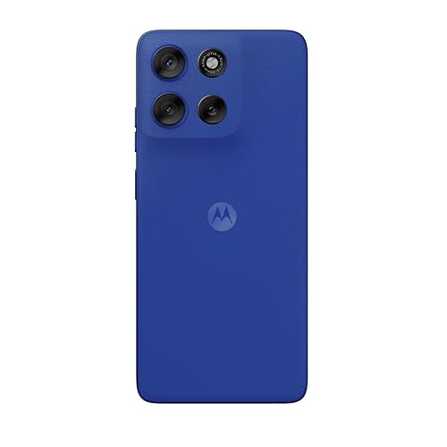 Motorola Moto G56 5G 8/256 Go, Appareil Photo 50 MP + capteur Anti-Scintillement, écran 6,72" FHD+ 120 Hz, Batterie 5200 mAh, MediaTek Dimensity 7060, Android 15, Pantone Dazzling Blue
