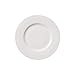 Villeroy und Boch Twist White Frühstücksteller, 21 cm, Premium Porzellan, Weiß