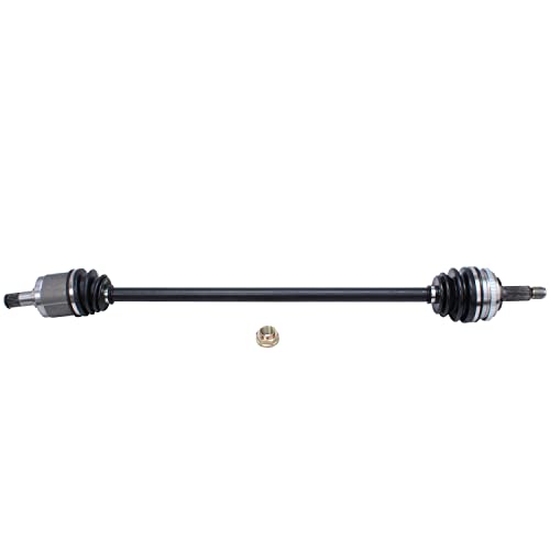 Image of Detroit Axle - 2.3L Front 2pc CV Axles Drive Shafts for 1998-2002 Honda Accord, 2 Complete CV Axles Drive Shafts Assembly 1999 2000 2001 Replacement