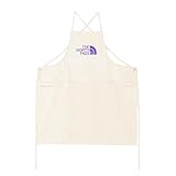 [ザ・ノース・フェイス] TNF Logo Apron ナチュラル/TNFパープル F