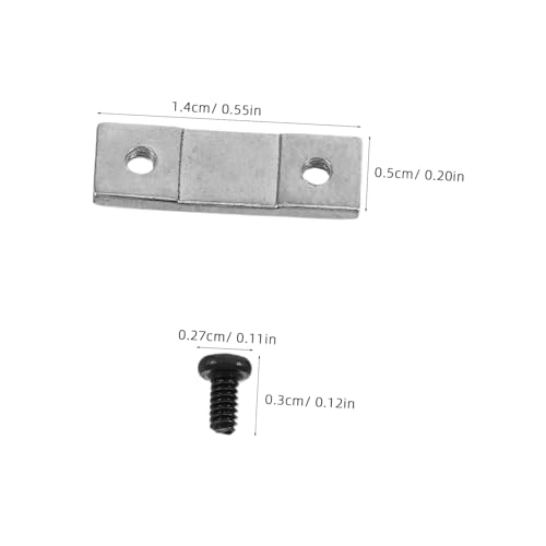 10 Sets Universal Metal Caliper Tail Limit Stop Plates miniatura 2