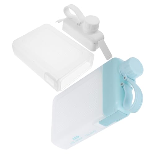 Bouteille d'eau plate COLLBATH étanche et réutilisable 2 pièces pour sac à main