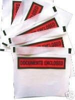 1000 x A7 Printed Document Enclosed Wallets Slips - UK Manufactured