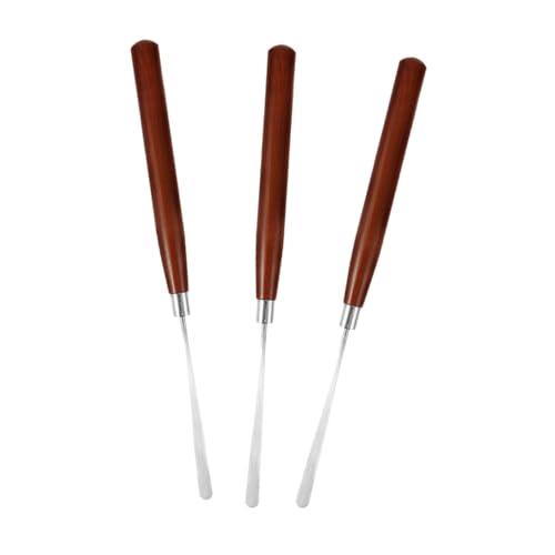 Set de 3 palitos de madera para mezcla nail art miniatura 1