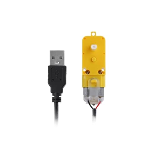 TT Verzögerungsmotor LA001 Einzelachse DIY Motorzubehör Keine Schweißleitung DC5V59RPM Druckerteile