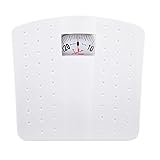 Fácil limpieza Jata Hogar Mod. 70 - Báscula mecánica con superficie de gran tamaño. Base de gran resistencia. Números extra grandes. Control manual de ajuste. Fácil limpieza