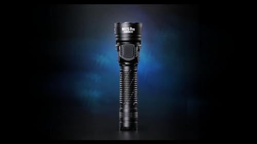 Nitecore MH25 PRO Long Throw Rechargeable Flashlight -3300 lumens, 771 Yard w/Eco-Sensa USB C Rechargeable Cable