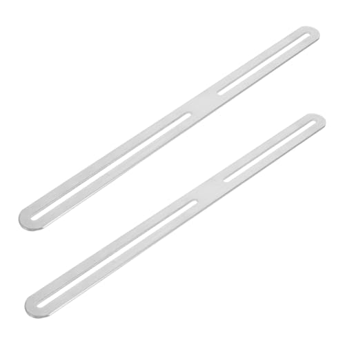 GANAZONO 2piezas Valla Soporte De Esquina Ajustable Soporte De Reparación Plano Para Placas Para De Acero Inoxidable Para Fijar Buzones o Portones Incluye De Reparación Instalación