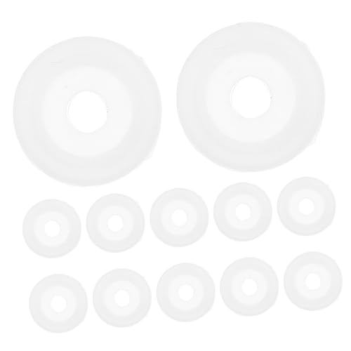 PartyKindom 12 Piezas Juntas de Silicona para Olla Presión Anillos de Sellado y Válvulas Flotantes para Ollas Eléctricas Accesorios Resistentes y Fáciles de Reemplazar