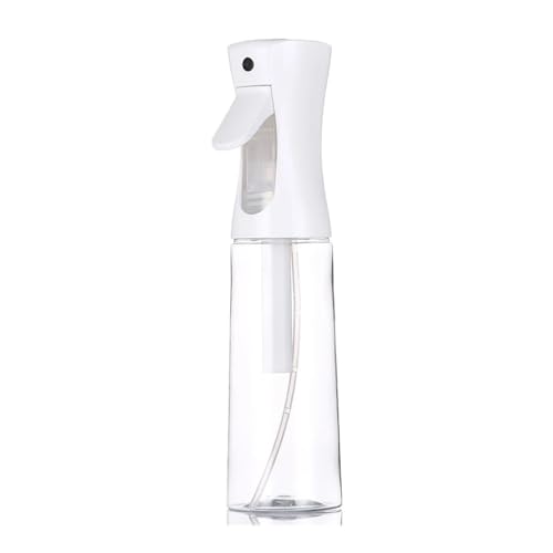 TMAOZW Récipient de pulvérisation à Brume Fine, arrosage Automatique continu, adapté à la Coiffure, au Nettoyage des Plantes, des Animaux de Compagnie, des Barbiers(300ml White Clear)